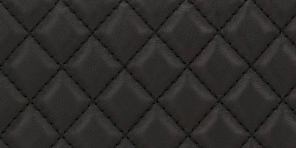 padded leather fabric