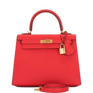 Hermes rouge de coeur